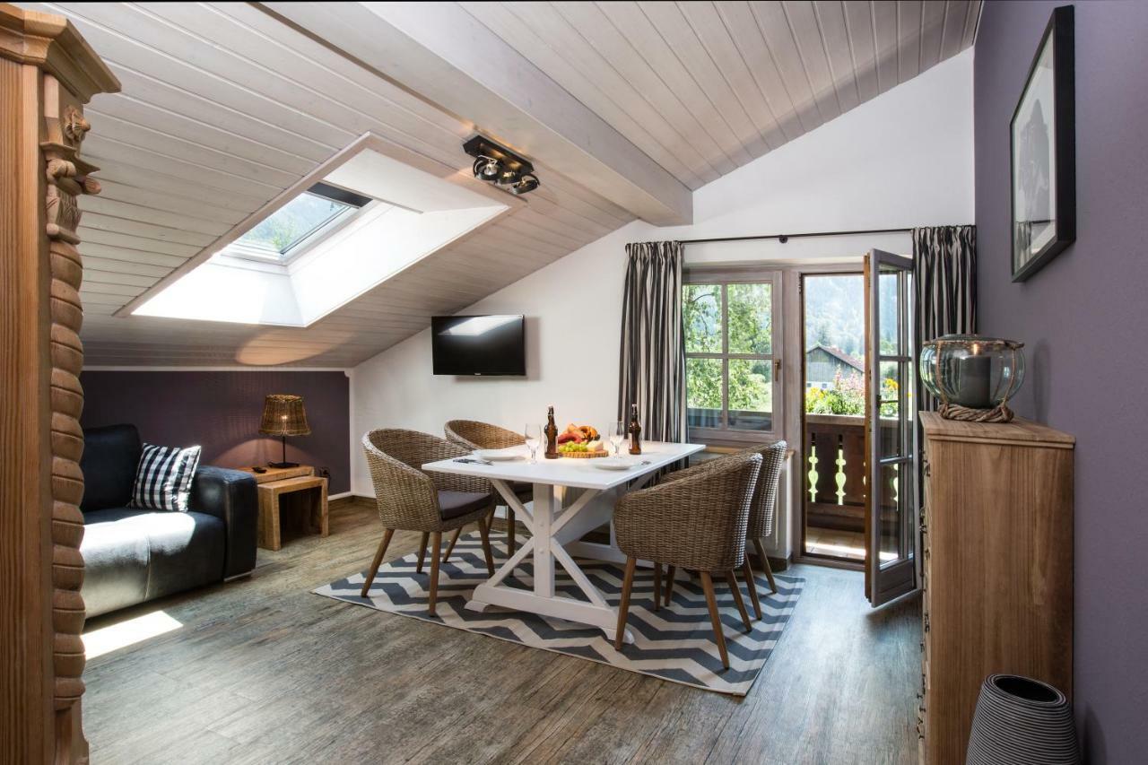 Der Landhof Apartman Oberstdorf Szoba fotó